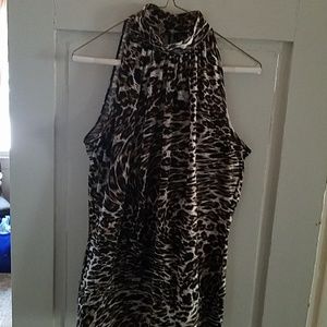 Leopard blouse